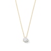 Thumbnail Image 1 of 1/2 CT. T.W. Certified Lab-Grown Diamond Solitaire Pendant in 14K Gold (F/VS2)