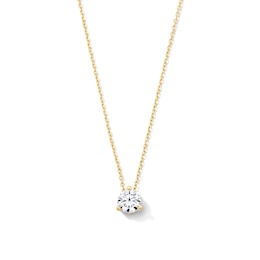 1/2 CT. T.W. Certified Lab-Grown Diamond Solitaire Pendant in 14K Gold (F/VS2)