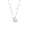 Thumbnail Image 1 of 1 CT. T.W. Certified Lab-Grown Diamond Solitaire Pendant in 14K Gold (F/VS2)