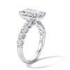 Thumbnail Image 4 of 4 CT. T.W. Radiant-Cut Certified Lab-Grown Diamond Engagement Ring in 14K White Gold (F/VS2)