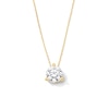 Thumbnail Image 1 of 2 CT. T.W. Certified Lab-Grown Diamond Solitaire Pendant in 14K Gold (F/VS2)
