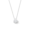 Thumbnail Image 1 of 1 CT. T.W. Certified Lab-Grown Diamond Solitaire Pendant in 14K White Gold (F/VS2)