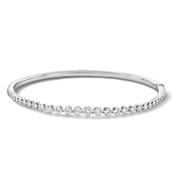 2 CT. T.W. Lab-Grown Diamond Bangle Bracelet in Sterling Silver (F/VS2)