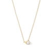 Thumbnail Image 1 of 1/3 CT. T.W. Certified Lab-Grown Diamond Solitaire Teardrop Necklace in 10K Gold (F/VS2)