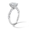 Thumbnail Image 5 of 2-3/8 CT. T.W. Oval Certified Lab-Grown Diamond Engagement Ring in 14K White Gold (F/VS2)