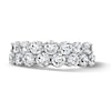 Thumbnail Image 1 of 2-1/2 CT. T.W. Lab-Grown Diamond Two-Row Anniversary Band in 10K White Gold (F/VS2)
