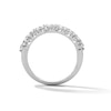 Thumbnail Image 3 of 2-1/2 CT. T.W. Lab-Grown Diamond Two-Row Anniversary Band in 10K White Gold (F/VS2)