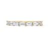 Thumbnail Image 1 of 1 CT. T.W. Baguette-Cut Certified Lab-Grown Diamond Anniversary Band in 14K Gold (F/VS2)