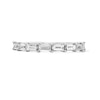Thumbnail Image 1 of 1 CT. T.W. Baguette-Cut Certified Lab-Grown Diamond Anniversary Band in 14K White Gold (F/VS2)