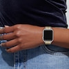 Thumbnail Image 4 of Ladies' Coach Apple Watch Straps Two-Tone Interchangeable Replacement Smart Watch Band (Model: 14700314)
