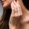 Thumbnail Image 2 of 1 CT. T.W. Lab-Grown Diamond Three-Row Anniversary Band in 10K White Gold (F/VS2)