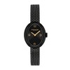 Thumbnail Image 1 of Ladies' Coach Sammy Black IP Watch with Black Oval Dial and Mesh Band (Model: 14504569)