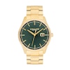 Thumbnail Image 1 of Men's Coach Oliver Gold-Tone IP Watch with Green Textured Dial (Model: 14602753)