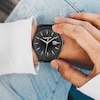 Thumbnail Image 4 of Men's Coach Charles Black IP Stainless Steel Watch with Black Dial (Model: 14602754)