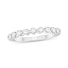 Thumbnail Image 1 of 5/8 CT. T.W. Diamond Bar-Set Wedding Band in 10K White Gold