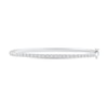 Thumbnail Image 1 of 1/5 CT. T.W. Diamond Bangle Bracelet in Sterling Silver