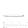 Thumbnail Image 2 of 1/5 CT. T.W. Diamond Bangle Bracelet in Sterling Silver