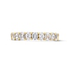 Thumbnail Image 1 of 1 CT. T.W. Emerald-Cut and Oval Lab-Grown Diamond Anniversary Band in 10K Gold (F/VS2)