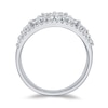 Thumbnail Image 3 of 2 CT. T.W. Diamond Openwork Fashion Ring in 14K White Gold