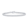 Thumbnail Image 1 of 8 CT. T.W. Diamond Tennis Bracelet in 18K Gold