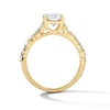 Thumbnail Image 3 of 3 CT. T.W. Radiant-Cut Certified Lab-Grown Diamond Engagement Ring in 14K Gold (F/VS2)