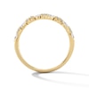 Thumbnail Image 2 of 1/2 CT. T.W. Marquise-Cut and Round Certified Lab-Grown Diamond Anniversary Band in 14K Gold (F/VS2)