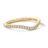 Thumbnail Image 3 of 1/5 CT. T.W. Certified Lab-Grown Diamond Contour Band in 14K Gold (F/VS2)