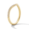 Thumbnail Image 4 of 1/5 CT. T.W. Certified Lab-Grown Diamond Contour Band in 14K Gold (F/VS2)
