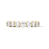 Thumbnail Image 1 of 1-1/2 CT. T.W. Certified Lab-Grown Diamond Anniversary Band in 10K Gold (F/VS2)