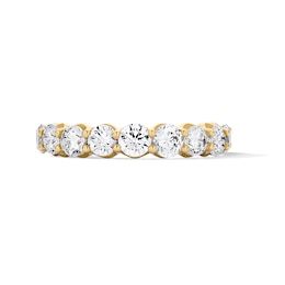 1-1/2 CT. T.W. Certified Lab-Grown Diamond Anniversary Band in 10K Gold (F/VS2)