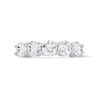 Thumbnail Image 1 of 2-1/2 CT. T.W. Certified Lab-Grown Diamond Five-Stone Anniversary Band in 10K White Gold (F/VS2)
