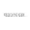 Thumbnail Image 1 of 1-1/2 CT. T.W. Certified Lab-Grown Diamond Anniversary Band in 10K White Gold (F/VS2)