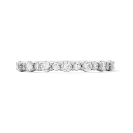 1/2 CT. T.W. Certified Lab-Grown Diamond Band in 10K White Gold (F/VS2)