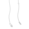Thumbnail Image 2 of Octagon-Cut Peridot Trio Necklace in Sterling Silver