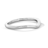 Thumbnail Image 3 of Contour Wedding Band in 14K White Gold