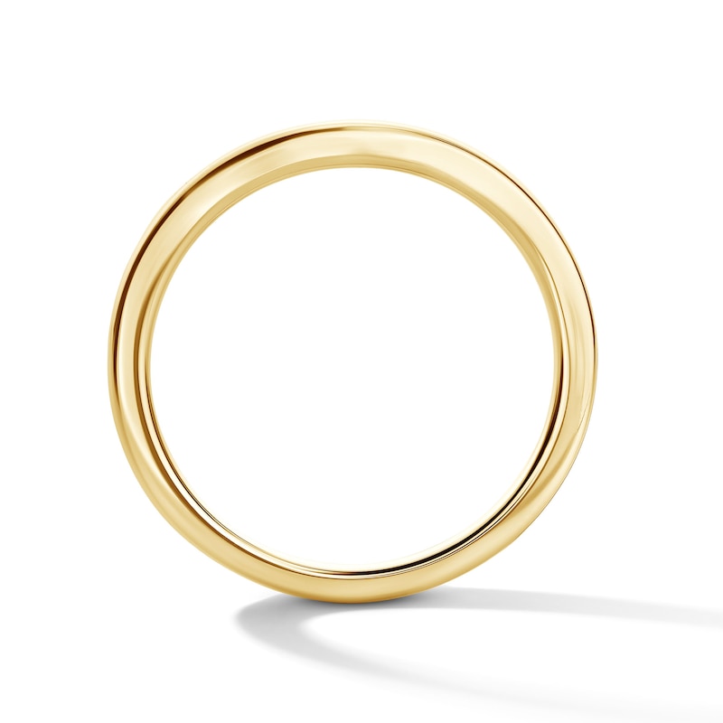 Main Image 3 of Contour Wedding Band in 14K Gold