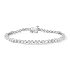 Thumbnail Image 1 of 3 CT. T.W. Lab-Grown Diamond Tennis Bracelet in 10K White Gold (F/VS2)