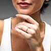 Thumbnail Image 2 of 1/4 CT. T.W. Diamond Channel-Set Station Stackable Band in 10K Gold