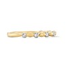 Thumbnail Image 4 of 1/4 CT. T.W. Diamond Channel-Set Station Stackable Band in 10K Gold