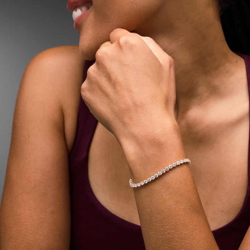 Main Image 2 of 3 CT. T.W. Lab-Grown Diamond Tennis Bracelet in 10K Gold (F/VS2)