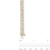 Thumbnail Image 2 of 5.115 CT. T.W. Baguette-Cut and Round Certified Lab-Grown Diamond Bracelet in 10K Gold (F/VS2) - 7.5"