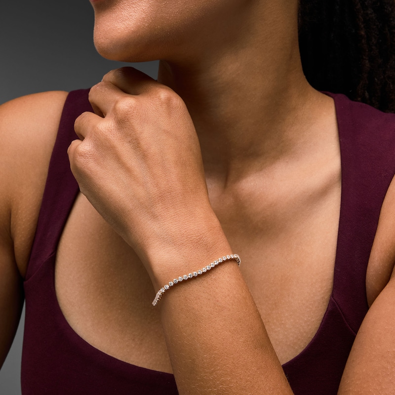 Main Image 2 of 5 CT. T.W. Lab-Grown Diamond Tennis Bracelet in 10K Gold (F/VS2)
