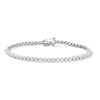 Thumbnail Image 1 of 5 CT. T.W. Lab-Grown Diamond Tennis Bracelet in 10K White Gold (F/VS2)
