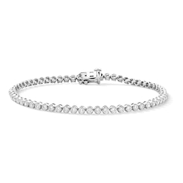 5 CT. T.W. Lab-Grown Diamond Tennis Bracelet in 10K White Gold (F/VS2)