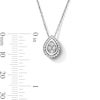 Thumbnail Image 4 of 1/10 CT. T.W. Lab-Grown Diamond Pendant in White Sterling Silver (F/VS2)