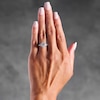 Thumbnail Image 2 of 1-1/2 CT. T.W. Certified Lab-Grown Diamond Double Frame Engagement Ring in 14K White Gold (F/VS2)