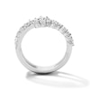 Thumbnail Image 3 of 1 CT. T.W. Lab-Grown Diamond Bypass Wraparound-Look Ring in Sterling Silver (F/VS2)