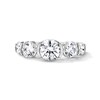 Thumbnail Image 1 of 2-1/2 CT. T.W. Certified Lab-Grown Diamond Five-Stone Anniversary Band in 14K White Gold (F/VS2)