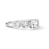 Thumbnail Image 2 of 2-1/2 CT. T.W. Certified Lab-Grown Diamond Five-Stone Anniversary Band in 14K White Gold (F/VS2)