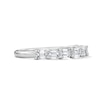 Thumbnail Image 3 of 1 CT. T.W. Emerald-Cut Lab-Grown Diamond Anniversary Band in 14K White Gold (F/VS2)